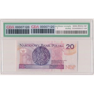 20 Zloty 1994 - DG