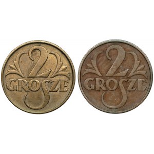 2 grosze 1923 i 1932 (2szt)