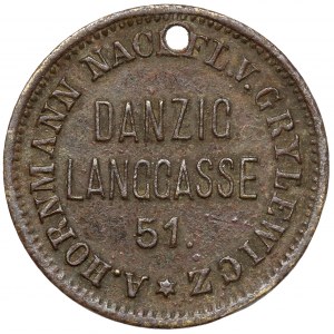 Gdańsk (Danzig), Hornmann... Grylewicz - Danzig Langgasse