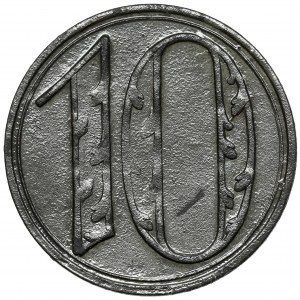 Danzig, 10 fenig 1920 - LARGE digit - odm.1