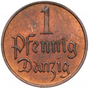 Free City of Danzig, 1 fenig 1930