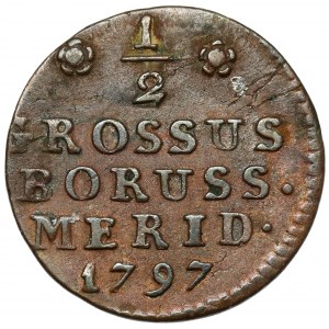 South Prussia, Half-penny 1797-B, Breslau