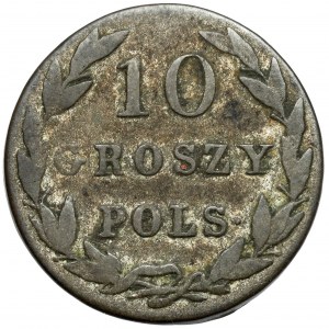 10 groszy polskich 1822 IB