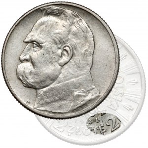 Piłsudski 2 Zloty 1936 - seltenes Jahr