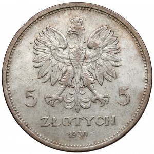 Sztandar 5 złotych 1930 - GŁĘBOKI - PIĘKNY