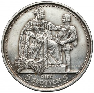Konstytucja 5 złotych 1925 - 81 perełek
