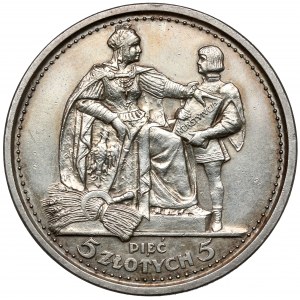 Verfassung 5 Gold 1925 - 100 Edelsteine