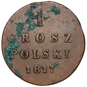 1 grosz polski 1817 IB