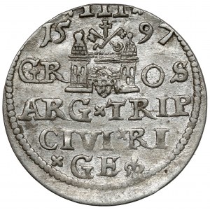 Sigismund III Vasa, Troika Riga 1597