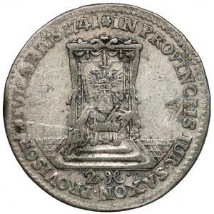 Augustus III. Saxon, Vikarsdoppel 1741