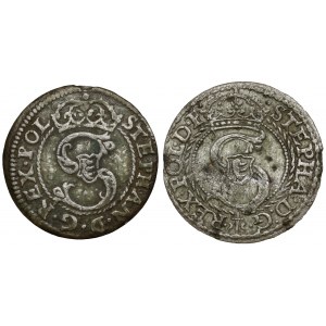 Stefan Batory, Shelters Vilnius 1583 and Malbork 1584 (2pcs)