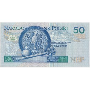 50 złotych 1994 - YB - seria zastępcza