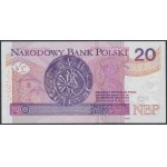 20 zł 2016 BM - 5555555 - jednorodny solid