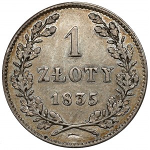 Wolne Miasto Kraków, 1 złoty 1835