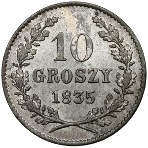 Free City of Krakow, 10 pennies 1835