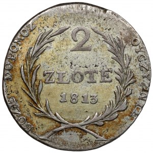 Die Belagerung von Zamość, 2 Zloty 1813