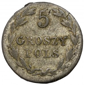 5 Polish pennies 1830 FH