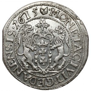 Zygmunt III Waza, Ort Gdańsk 1615 - wczesny - piękny