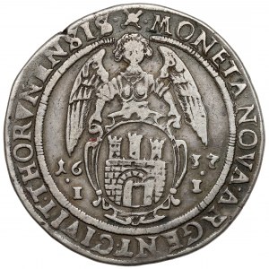 Ladislaus IV. Wasa, Thaler Toruń 1637 II