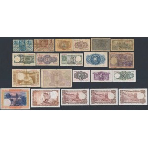 Spain, set of banknotes MIX (21pcs)