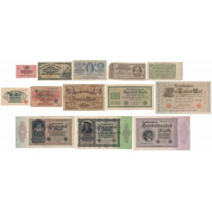 Europe - banknotes lot (13pcs)