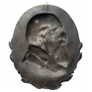 Medallion (133x155mm) Jozef Ignacy Kraszewski