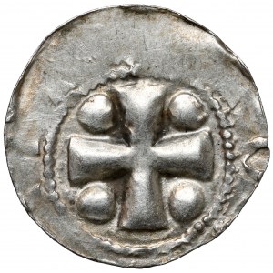 Otto III (983-1002) Denar z kapliczką