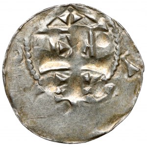 Otto III (983-1002) Denar z kapliczką