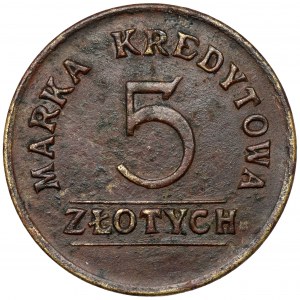 Zamość, 3 Pułk Artylerii Polowej Legionów, 5 złotych