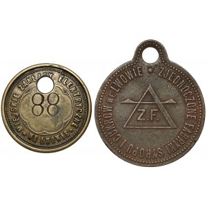 Lviv, Municipal Electric Works and Unified. Syrup Factories... (2pcs)