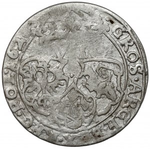 Zygmunt III Waza, Szóstak Kraków 1626 - odsunięte tarcze