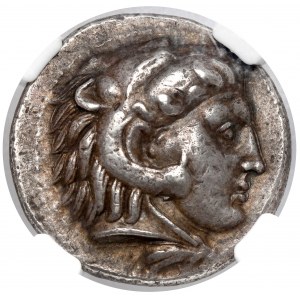 Grecja, Egipt, Ptolemeusz I Soter (323-283 p.n.e.) Tetradrachma, Memphis (lub Aleksandria) - RZADKA