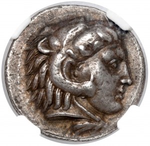 Grecja, Egipt, Ptolemeusz I Soter (323-283 p.n.e.) Tetradrachma, Memphis (lub Aleksandria) - RZADKA