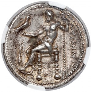 Griechenland, Ägypten, Ptolemäus I. Soter (323-283 v. Chr.) Tetradrachma, Memphis (oder Alexandria) - RARE