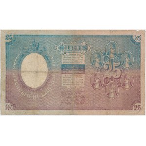 Russia, 25 Rubles 1899 - ВK - Timashev / Metz