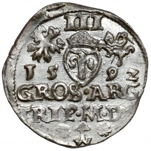 Sigismund III. Vasa, Troika Vilnius 1592 - SIGIS