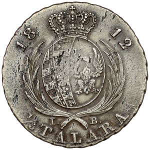 Principality of Warsaw, 1/3 thaler 1812 IB