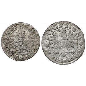 Sigismund III. Vasa, Grosz Krakau 1607 und Vilnius 1610 (2 Stück)