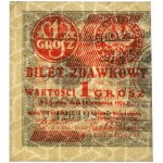 1 grosz 1924 - CT❉ - lewa połowa