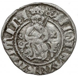 Kazimierz III. der Große, Halbergroschen (Quarto) ohne Datum, Krakau
