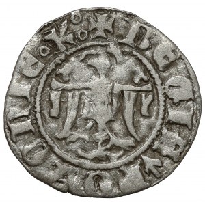 Kazimierz III Wielki, Półgrosz (kwartnik) bez daty, Kraków