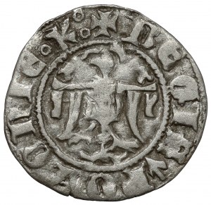 Kazimierz III Wielki, Półgrosz (kwartnik) bez daty, Kraków
