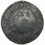 Zygmunt II August, Półtalar SUMY Neapolitańskie 1565 - Karol V - rzadkość