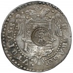 Sigismund II Augustus, Neapolitan SUMS semi-taler 1565 - Charles V - rare