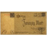 Getto 50 fenigów, 1 i 20 marek 1940 - zestaw (3szt)
