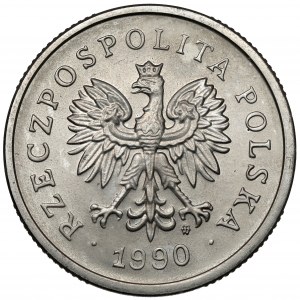 Próba NIKIEL 1 złoty 1990