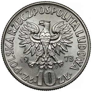 Próba NIKIEL 10 złotych 1973 Kopernik