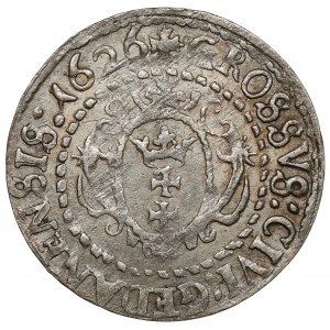 Sigismund III. Wasa, Danziger Pfennig 1626 - geschnürt