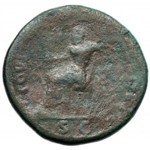 Domitian (81-96 n. Chr.) Sesterz, Rom