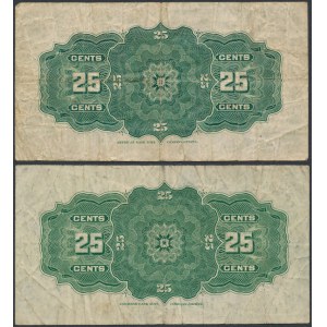 Kanada, 25 Cents 1900 und 25 Cents 1923 (2Stück)